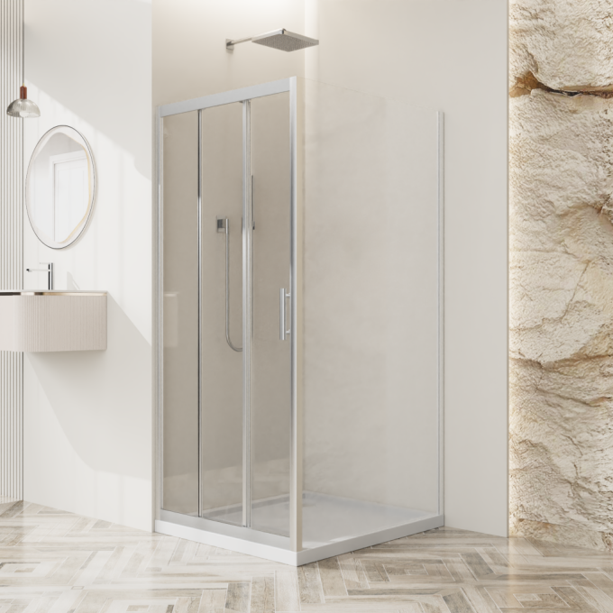 Душевой уголок BELBAGNO UNO-195-AF-31-90-C-IN